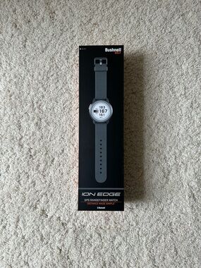 Bushnell Golf ION EDGE GPS Rangefinder Watch Black